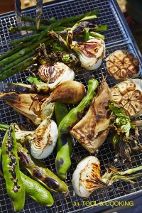 BBQでつくる春野菜のグリル